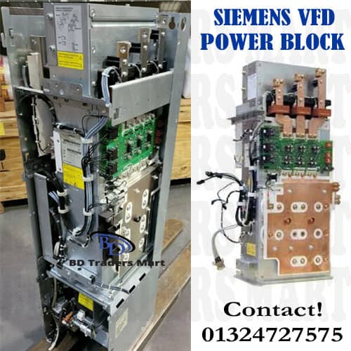 SIEMENS INVERTER-VFD POWER BLOCK HEAVY DUTY DRIVE 132kW-800kW